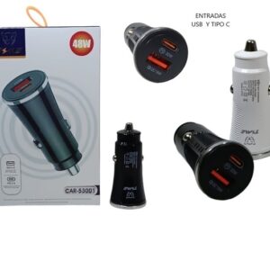 Cargador Auto Time PD 48w