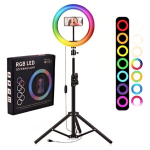 Aro LED RGB con Tripode