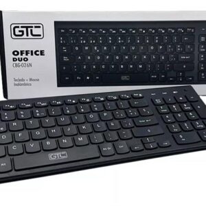 Kit Teclado + Mouse Inalambrico GTC Office Duo