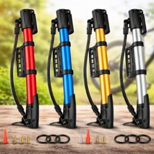 Inflador para bici, ruedas y pelotas