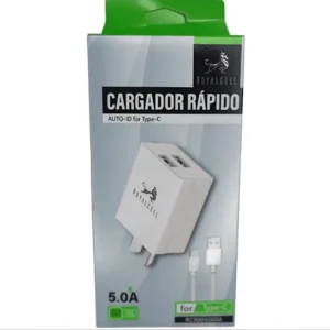 Cargador Royalcell 5.0A + cable Iphone