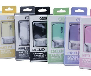 Cargador Ibek 5.1A + cable TC