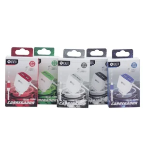 Cargador Ibek 2.4A + cable V8