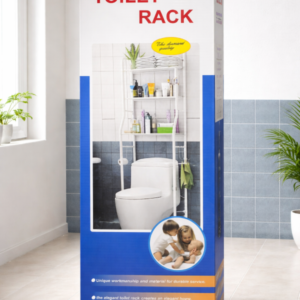 Organizador baño sobre inodoro 152x27x25 cm