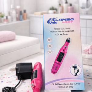 Torno electrico profesional de manicura lambo lady