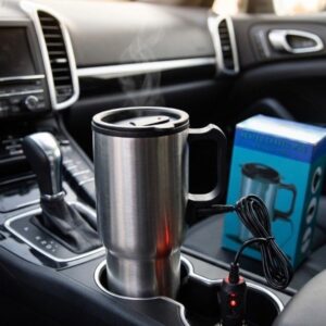 Vaso térmico calentador con enchufe para auto
