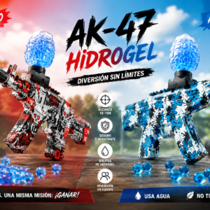 Pistola hidrogel Modelo AK47
