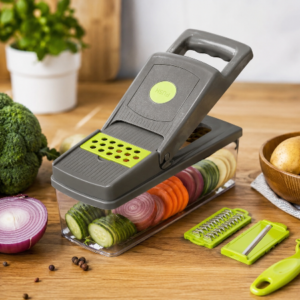 Mandolina verde multifuncional para verduras